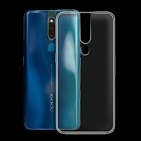 Ốp lưng cho Oppo F11 Pro - 01189 - Ốp dẻo trong - Hàng Chính Hãng