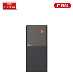 Mua Sạc Dự Phòng 10.000 mah Earldom PD-04 Nhanh Vỏ Nhựa Cứng Cáp Cách Nhiệt Chống Bám Bẩn - Hãng Chính Hãng