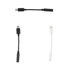 3 Pieces USB-C USB C to 3.5MM AUX Audio Headphone Headset Jack Adapter