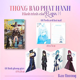 Hành Trình Của Elaina - Tập 14 - Tặng Kèm 1 Postcard + 1 Bình Phong Giấy Hai Mặt