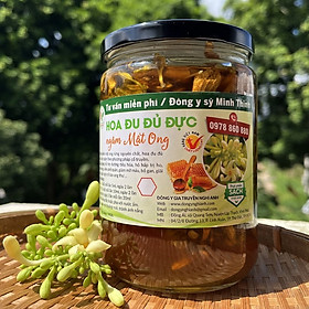 Mật ong ngâm hoa đu đủ đực hộp 900gr