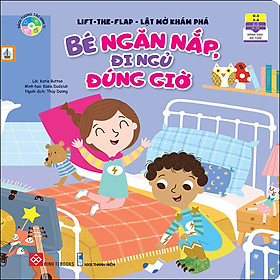 Sách Lift-The-Flap - Lật Mở Khám Phá-Bé Ngăn Nắp, Đi Ngủ Đúng Giờ