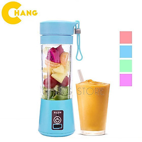 Mua Máy Xay Sinh Tố  Máy Ép Trái Cây Juice Cup 2 Cốc Kèm Sạc USB Đa Năng