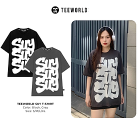 Áo Thun Local Brand Teeworld Suy T-shirt Nam Nữ Form Rộng Unisex