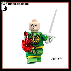 Đồ Chơi Mô Hình Siêu Anh Hùng Lắp Ráp Hydra Steve Rogers Viper Punisher Deadpool minifig Super Hero PG8191