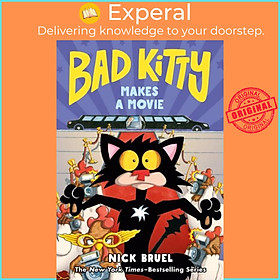 Sách - Bad Kitty Makes a Movie (Graphic Novel) by Nick Bruel (UK edition, hardcover)