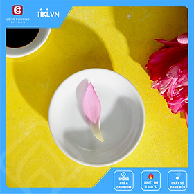 Combo 6 đĩa muối tiêu đĩa gia vị sứ Long Phương