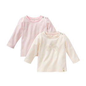 Combo 2 Áo Thun Dài Tay Cho Bé (Free size 2,5 - 4 tuổi)