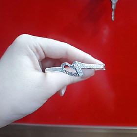 Vòng bạc đính đá cao cấp ni 48 YN JEWELRY