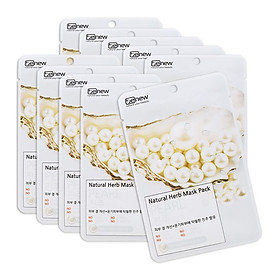 Combo 10 gói đắp mặt nạ trắng da tinh chất ngọc trai benew Hàn quốc (22ml/ gói)