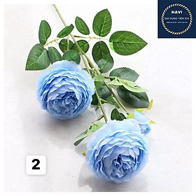 Mua Hoa giả - Combo 10 cành Hoa Lụa Havi cao cấp (65cm) đẹp  bền  sang trọng trang trí nội thất  cửa tiệm