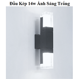 Mua Đèn Tường Led Kiểu Dáng Hiện Đại 7w/14w Chống Nước DT-1167 - Led Siêu Sáng - Ánh Sáng Trắng / Vàng - Có Video