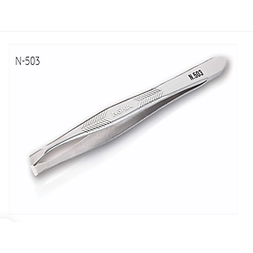 Nhíp nhổ lông mày Kềm Nghĩa N503 thép không gỉ