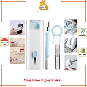 Bộ Vệ Sinh Laptop Đa Năng 7 in 1 Cao Cấp Vệ Sinh Tai Nghe, Bàn Phím, Điện Thoại, Máy Tính, Màn Hình, Máy ảnh - hàng chính hãng