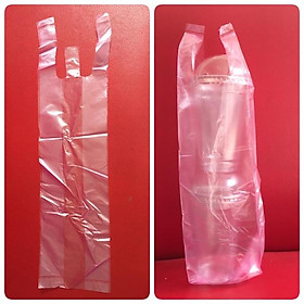Túi Đựng Ly Nước mía ,Ly Trà Sữa, Ly chè - Túi Nilon PE Đựng (1 ly và 2 ly) nước an toàn tiện dụng