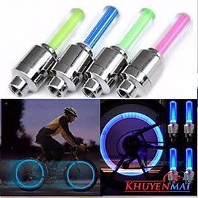 Mua (bộ 2 cái) Đèn Led GẮNG VAN XE HÌNH TRỤ