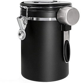 Hộp đựng bình cà phê cà phê Hermetic với nồi lưu trữ 1,8 L cho trà, các loại hạt, ca cao, dài hơn và ở lại tươi