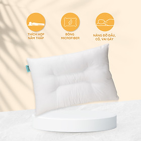 Mua Ruột gối thư giãn K-Bedding by Everon  thư giãn cổ  massage cổ  chống ngáy 45x65cm