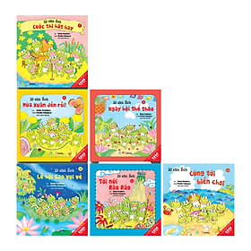 BỘ SÁCH TRANH EHON NHẬT BẢN “10 CHÚ ẾCH” - PHẦN 3 (T13 – 18)