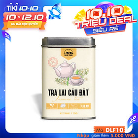 Trà Lài Cầu Đất Đặc Biệt - Hộp 110Gr Trà hoa Nhài - Jasmine Tea Dalat Farm