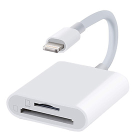 SD Card Reader TF & SD Camera Memory Card Reader Adapter 2 in 1 Dual Slot Card Reader