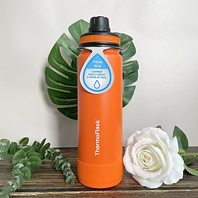 Bình Giữ Nhiệt Thermo Flask  giữ nóng 12h giữ lạnh 24h 710ml