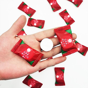 Mua Khăn mặt dạng nén dùng một lần - Khăn giấy nén dạng viên kẹo tiện lợi khi đi du lịch  đi chơi  đi làm  đi học (KN01)