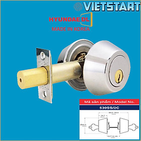 Mua Khóa cóc Hàn Quốc Hyundae Inox304 - khóa chốt chết  thường làm khóa cửa ban công  lối vào chung cư