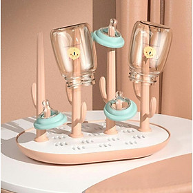 Khay úp bình sữa, núm ti hình cây xương rồng