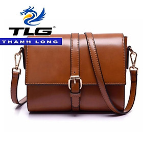 Túi đeo chéo thời trang phong cách Đồ Da Thành Long TLG 208094 1( Nâu nhạt )