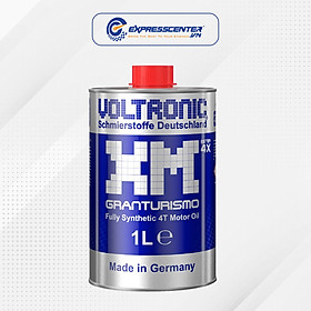 Nhớt động cơ dành cho xe tay ga và xe số 4t voltronic granturismo-xm blue api sn jaso ma2 1 lít