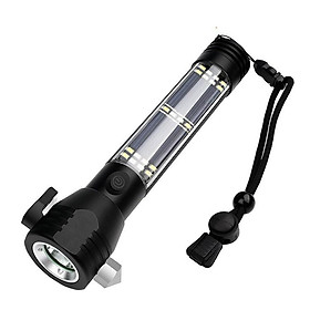 Mua Đèn Pin 11 Chức Năng Solar Power Flashlight Siêu Sáng