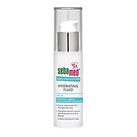 Sữa dưỡng cấp ẩm chống lão hóa bảo vệ da SEBAMED pH5.5 Anti Pollution Hydrating Fluid All Skin SPF20 30ml