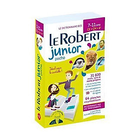 Hình ảnh sách Từ điển tiếng Pháp: Le Robert junior poche