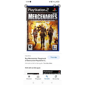 Game PS2 mercenaries
