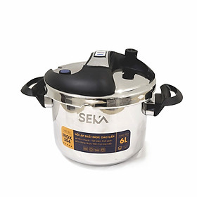 Nồi Áp Suất Đáy Từ Seka SK5859 – Dung tích 6L - Hàng Chính Hãng