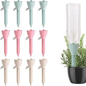 Bộ dụng cụ nhỏ giọt tưới, 12 máy phun nước phun tự động, thả xuống, thiết bị tưới với van điều chỉnh giải phóng chậm cho nội thất ngoài trời