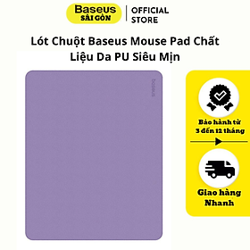 Mua Lót Chuột Baseus Mouse Pad Chất Liệu Da PU Siêu Mịn- Hàng chính hãng