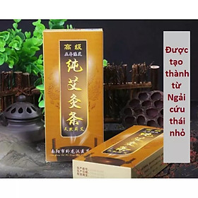 Mua Hộp 10 điếu nhang ngải nhung- Nhang Ngải cứu nhung 5 năm