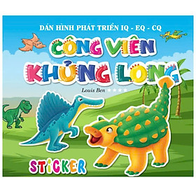 Dán Hình Phát Triển IQ-EQ-CQ - Công Viên Khủng Long