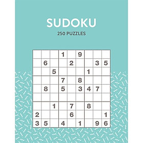 Hình ảnh sách 250 Puzzles - Sudoku - Pastel Blue