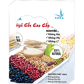 Sora Bột ngũ cốc cao cấp nguyên chất 5 loại hạt 300g