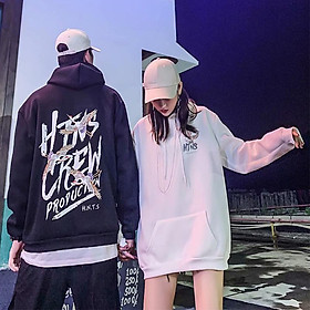 Men's and Women's Hoodie Autumn and Winter Velvet Loose Hooded Sweaters