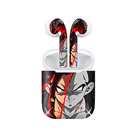 Mua Miếng dán skin chống bẩn cho tai nghe AirPods in hình Songoku Dragon Ball - 7vnr025 (bản không dây 1 và 2)
