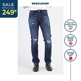 Quần jeans nam ống đứng thời trang MESSI SJM-787