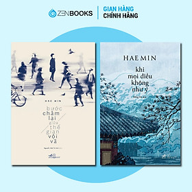 Bộ Sách Khi Mọi Điều Không Như Ý và Bước Chậm Lại Giữa Thể Gian Vội Vã