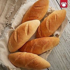 [Chỉ giao HCM] - Bánh Mì Tươi Đặc Ruột (1 túi 5 ổ)