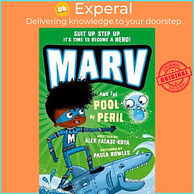 Sách - Marv and the Pool of Peril by Alex Falase-Koya Paula Bowles (UK edition, paperback)
