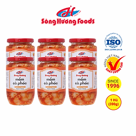 6 Hũ Mắm Cà Pháo Sông Hương Foods Hũ 390g