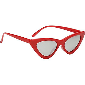 Women Vintage Triangle Mirrored Sunglasses Eyewear Designer